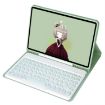 Samsung Galaxy Tab S8 11" & S7 11" Bluetooth Keyboard Case - Light Green - 4
