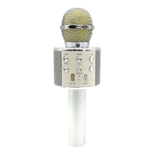 Metal Handheld KTV Karaoke Bluetooth Microphone - High Sound Quality - 1