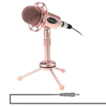 Yanmai Y20 Professional Game Condenser Microphone - Rose Gold - 1