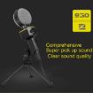 Yanmai SF-930 Condenser Microphone with Tripod Holder - Black - 5