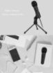 Yanmai SF-910 Condenser Microphone with Tripod Holder - Black - 4