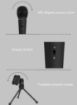 Yanmai SF-910 Condenser Microphone with Tripod Holder, 2.0m Cable - 5