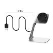 Aluminum Magnetic Charger Holder for Garmin - Fast Charging (Silver) - 4
