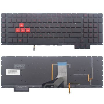 HP Omen 17-AN/17T-AN US Backlight Keyboard - Laptop - 1