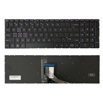 HP Pavilion Gaming 15-DK US Backlight Keyboard (Purple) - 1