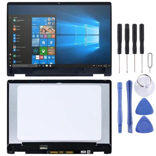HP Pavilion X360 14 DH LCD Screen Digitizer Assembly (Black) - 1
