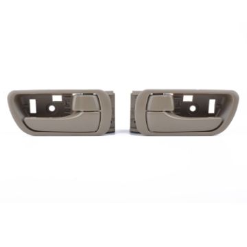 2 PCS Car Inner Door Handles for Toyota Camry 2002-2006 (Beige) - 1