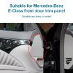 Mercedes-Benz E Class W211 Front Door Trim Panel Cover (Black) - 4