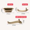 BMW X3 X4 Front Right Inside Door Handle Trim Cover 5141 7394 519-1 (Beige) - 3