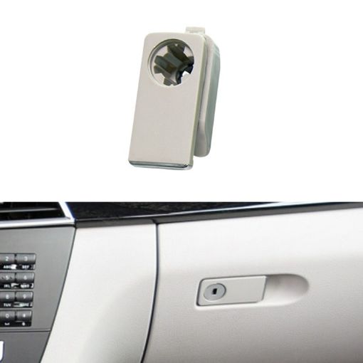 Mercedes-Benz W212 2008-2014 Glove Box Handle Switch, Left Driving, Grey White - 1