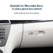 Mercedes-Benz W212 2008-2014 Glove Box Handle Switch, Left Driving, Grey White - 4