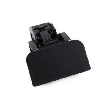2002-2009 VW Polo OE 6Q0857131D Glove Box Lid Handle, Black - 1