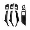 BMW F10/F18 5 Series 7pcs Car Inside Doors Handle Pull Trim Cover - 1