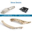 BMW F10/F18 5 Series 7pcs Car Inside Doors Handle Pull Trim Cover - 4
