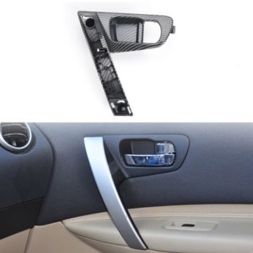 Nissan Qashqai Left-Drive Door Handle Base Bracket - Carbon Fiber - 1