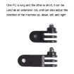 TELESIN Long Adapter Arm for GoPro Hero12/11/10/9/8/7/6/5 - 3