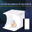 PULUZ 20cm LED Panels Portable Light Studio Tent Box Kit with Backdrops - 2
