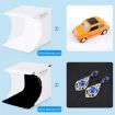 PULUZ 20cm Folding Portable Light Photo Studio Tent Box Kit with 2 Backdrops - 4