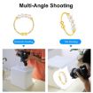 PULUZ 20cm Folding Portable Light Photo Studio Tent Box Kit with 2 Backdrops - 7
