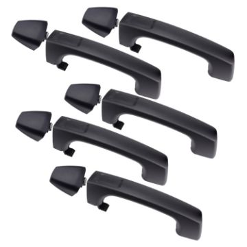 Hummer H3 Front Rear Door Handles - Set of 5 - 1