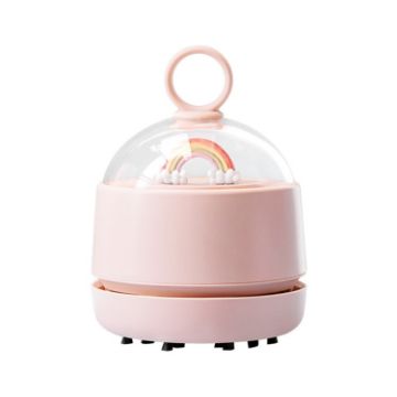 X1 Mini USB Handheld Wireless Desktop Vacuum Cleaner (Pink) - 1