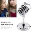 Plastic Classic Style 3.5mm Standing Microphone - 6