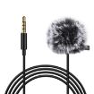 PULUZ 1.5m 3.5mm Jack Lavalier Microphone - 1
