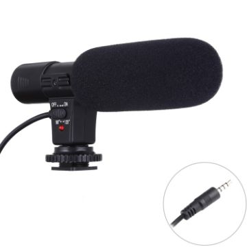 Clear Stereo Microphone for Smartphone, 30-18000Hz Rate, 28cm Cable - 1