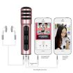 Pink BGN-C7 Condenser Microphone for Karaoke and Live Singing - 5