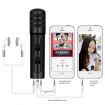 BGN-C7 Condenser Microphone Dual Mobile Phone Karaoke Live Singing - 6