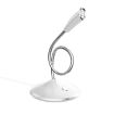 BK Desktop Gooseneck USB Microphone - White - 3
