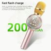 K2 Bluetooth 5.0 Karaoke Microphone - Rose Gold - 3