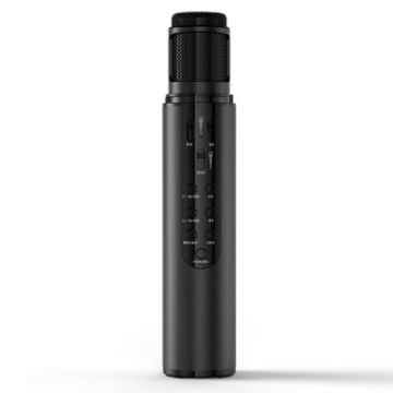 K1 Bluetooth 4.2 Karaoke Microphone - Black - 1