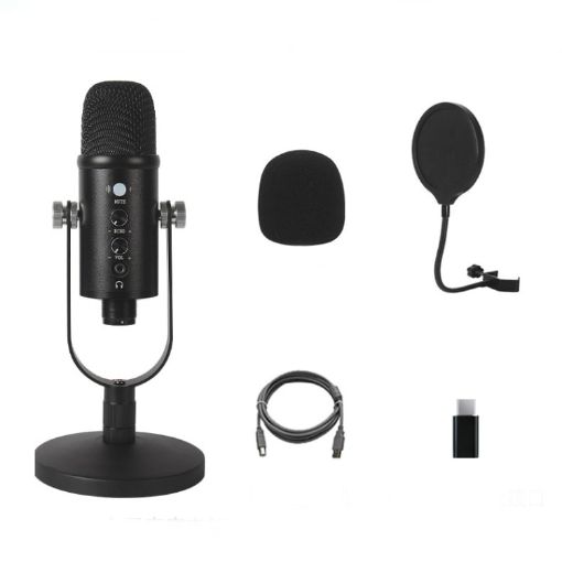 BM-86 USB Condenser Microphone Voice Recording Computer Microphone - 1