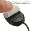 ZJ010MR Mono 3.5mm Angle Head Plug Car Navigation GPS Speaker Paste Bluetooth Microphone - 4