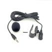 Stick-on Clip-on Lavalier 2.5mm Jack Mono Microphone for Car GPS/Bluetooth - 2