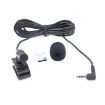 Stick-on Clip-on Lavalier Stereo Microphone for Car GPS/Bluetooth Audio DVD - 3