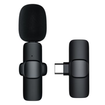 Type-C/USB-C Mini Wireless Lavalier Microphone - 1