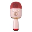 K58 Home Bluetooth Wireless Microphone With Lamp - Pink - 1