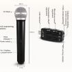 J.I.Y 2 in 1 K Song Wireless Microphones for TV PC - Black - 2