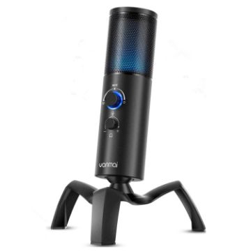Yanmai Q18 USB Professional Computer Microphone - Black - 1