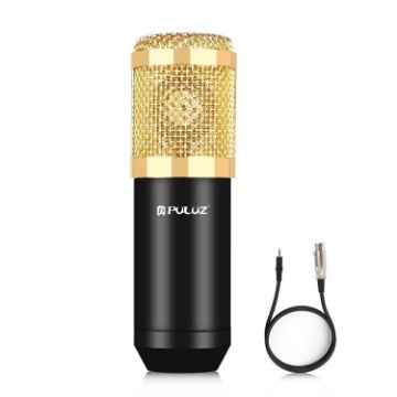 PULUZ Condenser Microphone Studio Broadcast Professional Singing Mic - 1