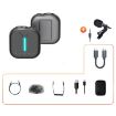 Outdoor Wireless Lavalier Microphone with Noise-Cancelling Technology - 1