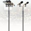 A16 Double-headed Microphone Clip Aluminum Pole - Microphone Accessories - 5