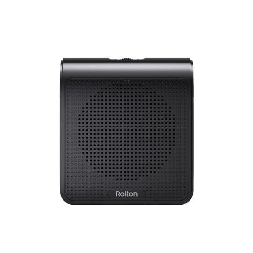 Rolton K10 Mini Audio Speaker Megaphone Voice Amplifier Black - 1