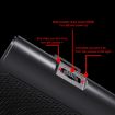 Rolton K10 Mini Audio Speaker Megaphone Voice Amplifier Black - 5