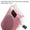 Rolton K500 Bluetooth Speaker Megaphone Amplifier Blue - 4