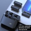 S13 Dual Microphone USB-C Wireless Lavalier with Charging Case - 9