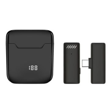 S11 Wireless Lavalier Microphone with Charging Case - 1