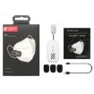Yanmai K2 Portable Mini Wireless Bluetooth Lapel Microphone - White - 1